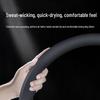 Zhunhang Universal Genuine Leather Perforated Steering Wheel Cover