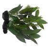 Fish Tank Decoration Imitation Plastic Aquatic Plant Underwater Ornament Desktop Decor Green 30X14X6.5cm 1Pcs