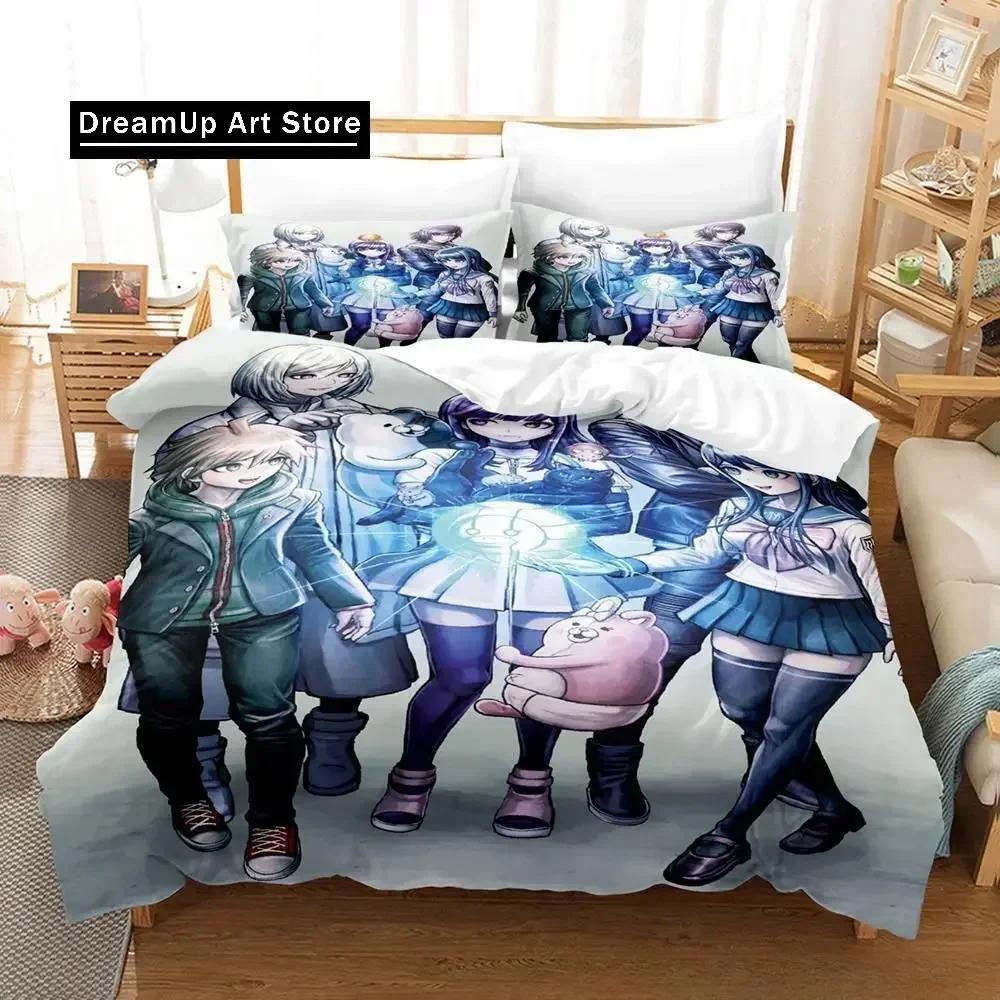 Akudama Drive Bedding Set Single Twin Full Queen King Size Bed Set Adult Kid Bedroom Duvet Cover Sets 3D Anime Bed Sheet Set
