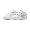 Low Top Skateboard Shoes White Blue Pink Children Aged 3 7 Years Old 833536-110