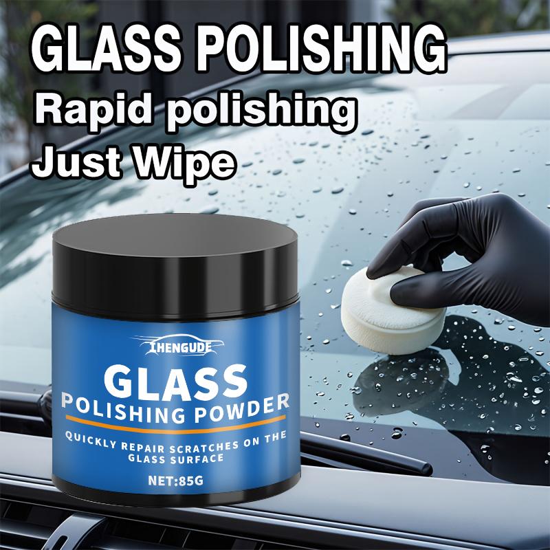 Glass Polishing Powder - Professional Car Windshield Scratch Remover, Clear Restoration Agent for Rv Mirrors