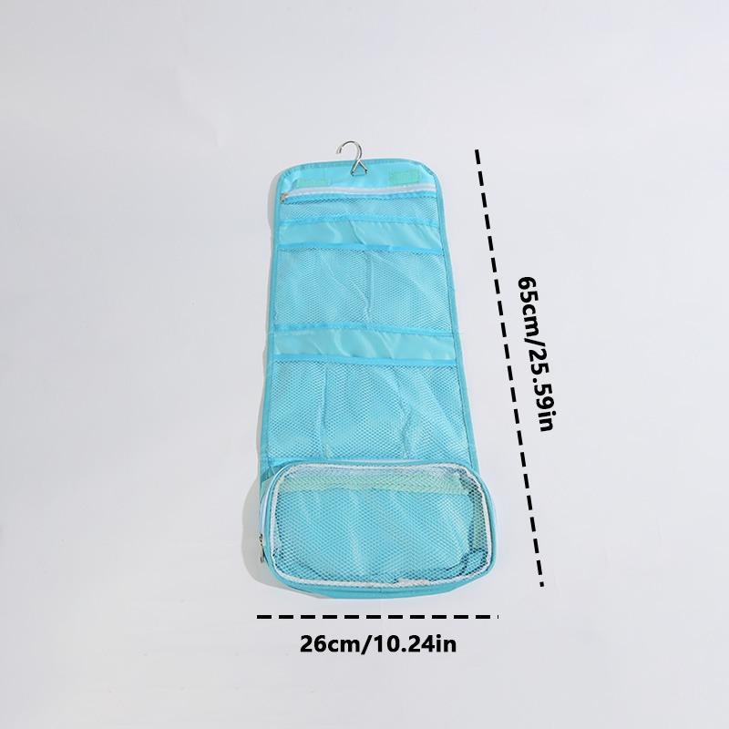 1PC Faltbarer Hänge-Organizer Wasserdichter Kulturbeutel Große Kapazität Reisetasche Kosmetiktasche Outdoor Reisetasche