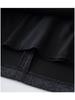 Chic High-Waisted Midi Skirt for Women, 2025 Fall/Winter: Slimming, Versatile, Knee-Length with Back Slit.