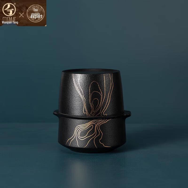 Edenus Portable Ceramic Travel Tea Set - Wheel of Fortune