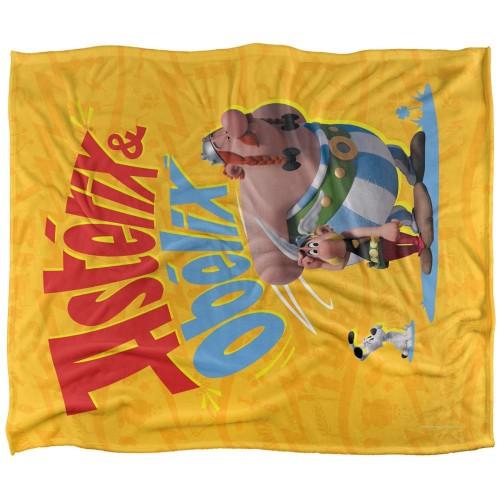 Asterix The Gauls Silky Supersoft Blanket