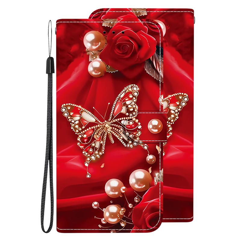 Capa A25 Hoesje voor Samsung Galaxy A25 SM-A256E Cartoon Lederen Hoesje voor Samsung Galaxy A25 A 25 Etui Telefoonhoesje Portemonnee Boekhoes