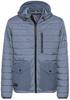 Winter Jacket Camel Active Quilted Blouson Hooded Denim (430690-4N08) Blue Black
