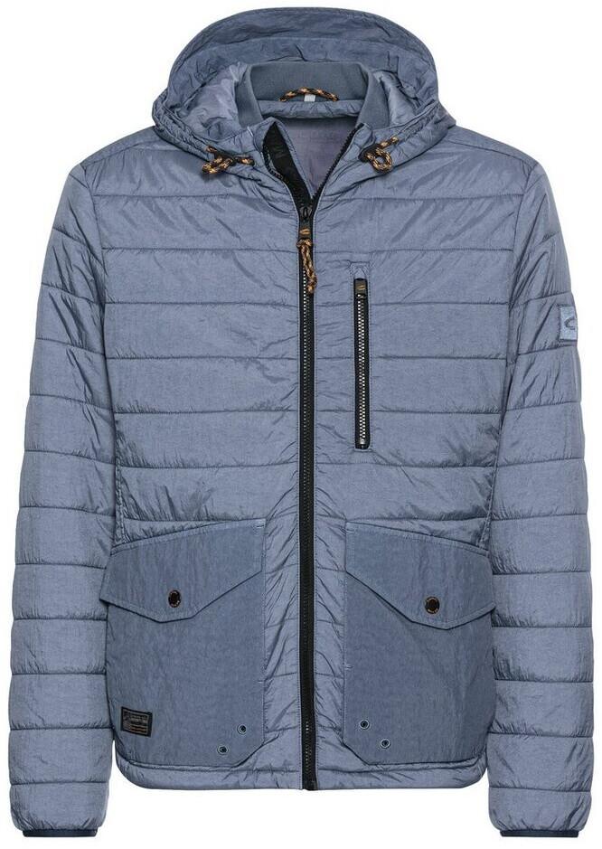 Winter Jacket Camel Active Quilted Blouson Hooded Denim (430690-4N08) Blue Black