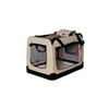 Dibea Folding Dog Transport Car Box Bag for Small Animals (size and Color of Your Choice), Beige - Tb10042