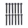 Hconcet 12 PCS Exhaust Manifold Bolt Bolts Stud Compatible with Dodge Ram 1989-2019 Cummins 5.9L 6.7L 24V 12V 3901448 3944593