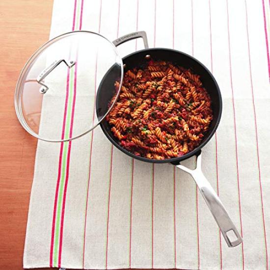 Le Creuset TNS Frying Pan Glass 26cm Product In Lid, [Official Japan]