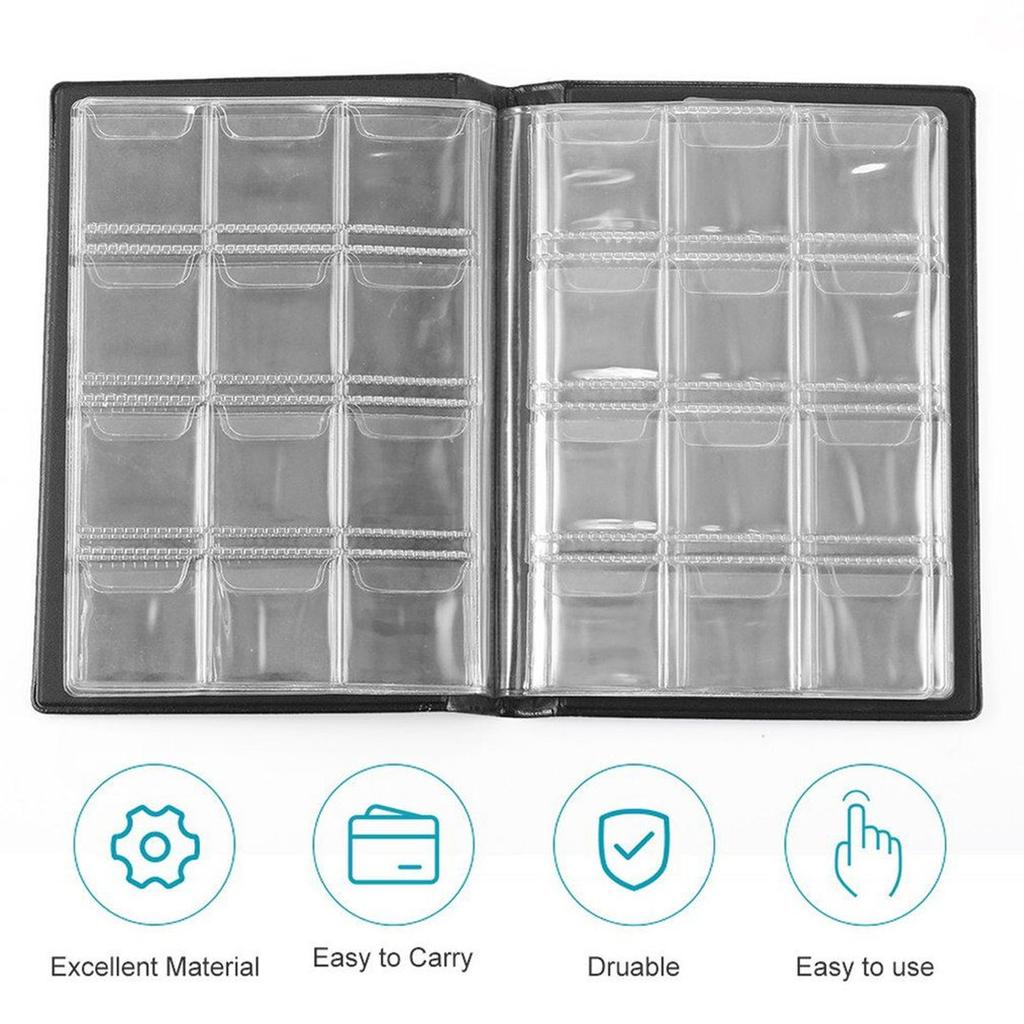 Buy Professional Coin Collection Book Portable 120 Coin Holders