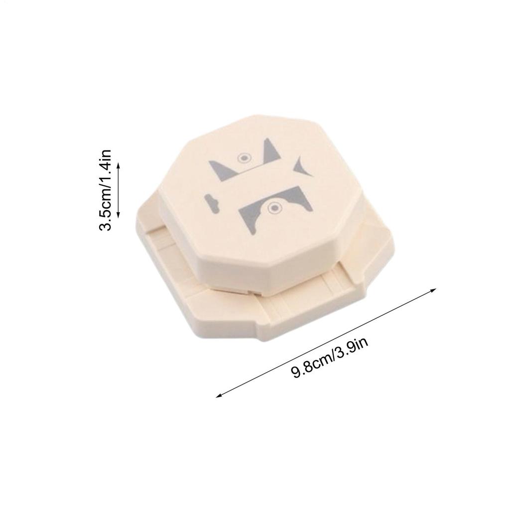 4 In 1 Tag Punch Corner Rounder Cutter Paper Label Punch for Scrapbooking Card for DIY Paper Card Photo Card Making Supplies