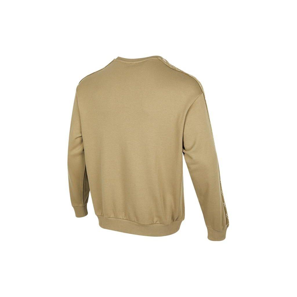 adidas Neo Logo Pattern Print Crew Neck Pullover Sweatshirt Unisex Sweatshirt Brown HM1999