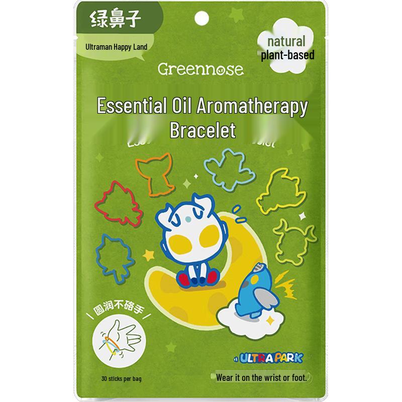 Green Nose Essential Oil Mosquito Repellent Bracelets