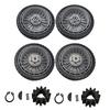Complete Lawn Mower Wheel Set for Honda HRR216 HRS216 HRT216 Includes Front Rear Wheels Gear and Transmission Parts