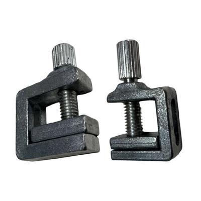 Instrument Side and Back Repair Clamp Cast Metal Threaded Support Tool for Repair Workshop Maintenance Work Use