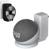 Soporte de Pared para Amazon Echo Dot 5ª / 4ª Generación y Soporte Infantil para Echo Dot 5ª Generación con Almacenamiento de Cables Soporte de Pared para Altavoz