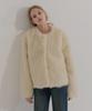 Camino Oversized Fur Jacket Ivory