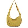 Fashionable and Minimalist Nylon Shoulder Bag High Capacity Women's Crossbody Messenger Leisure Versatile Purses Totes Hobos Bag