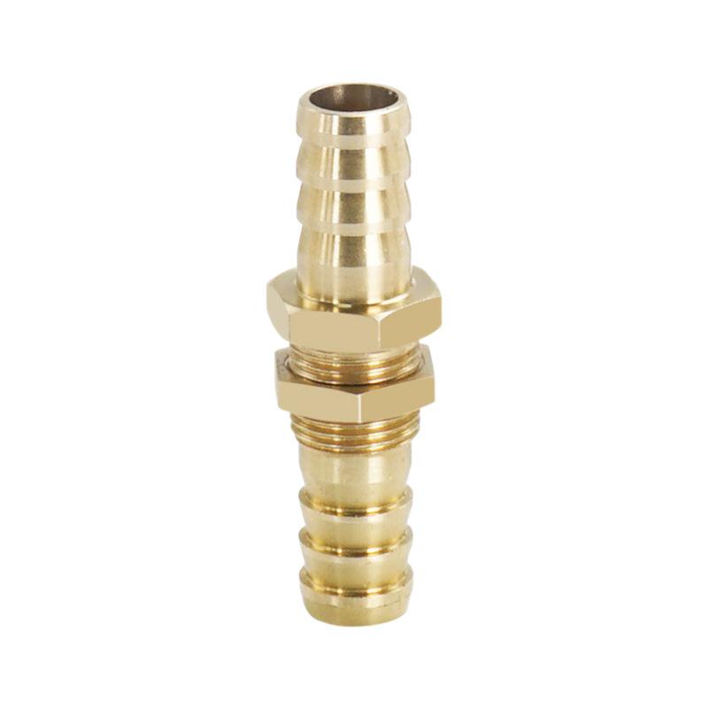 Brass Green Head Pagoda Straight-Through 2-Way or 4-Way Tee Fitting, Compatible with 6-16mm Tubing