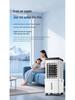 Smart Energy-saving Water-cooled Air Conditioner Fan with Remote Control - Silent Household Vertical Cold Air Fan