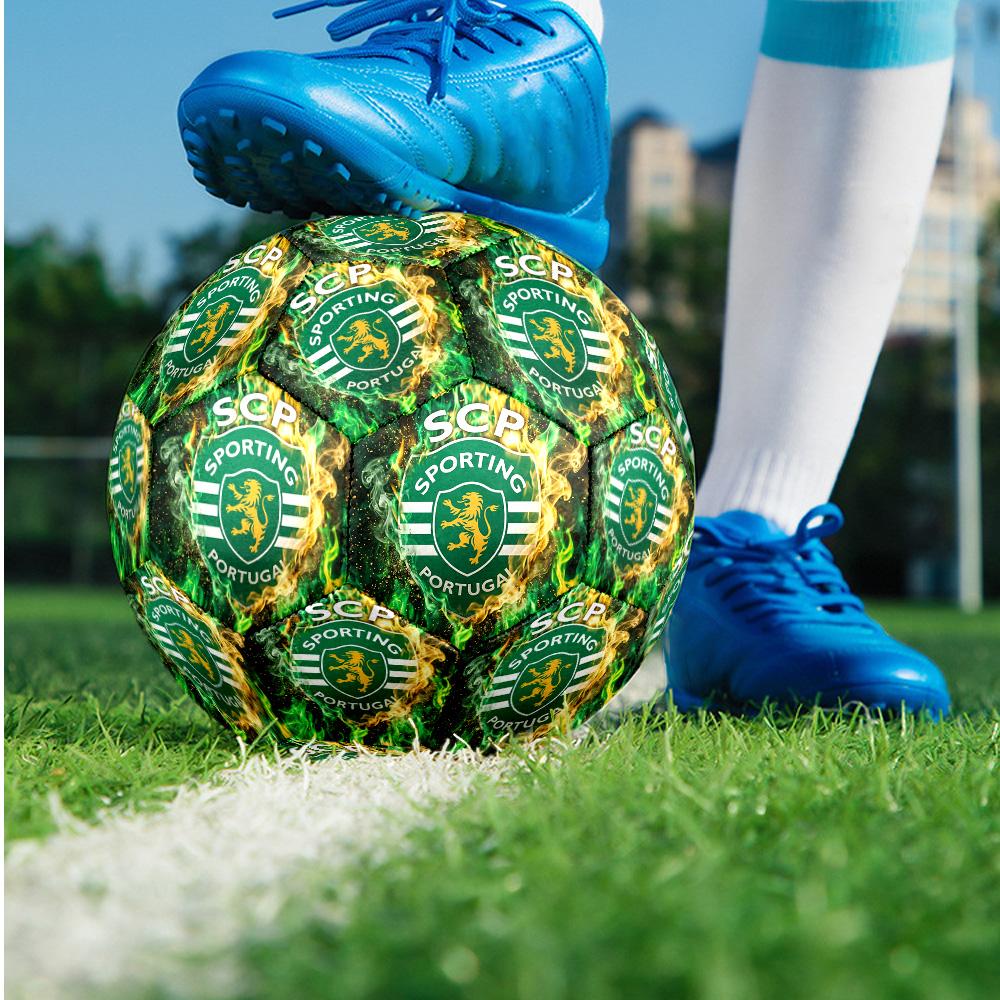 Sporting CP FC Size 5 Standard Football Durable Training Match Soccer Ball for Adult Outdoor Sports