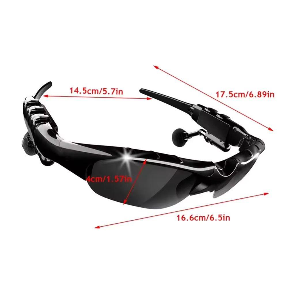 Stylish Design Smart Glasses Bluetooth-compatible Headphones Audio Sunglasses Music Listening