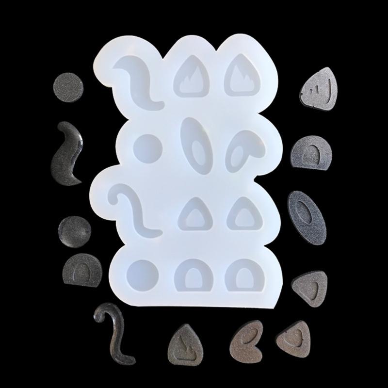 Animal Parts Quicksand Silicone Mold Resin Shaking Cup Mold for Pendant Jewelry Keychain Decoration Making Diy Crafts