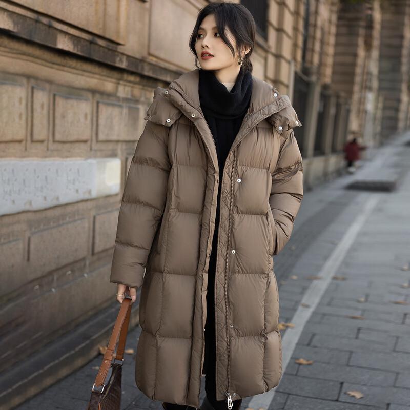 

MOKANA Women s Stylish Long-Sleeve Down Jacket MKNJD2599 S