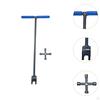 Professional Water Meter Tool with MultiPurpose Wrench And WearResistant Steel THandle for Taps