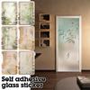 Chinese Bamboo Forest Wall Sticker Living Room Decor Static Self-adhesive Glass Door Window Privacy Film Anti Peeping Decal