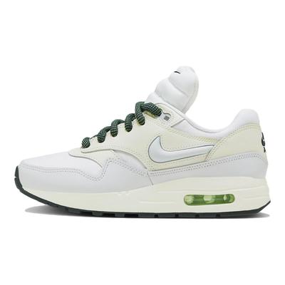 Air Max 1 GS Wyściełany Język Buty Dziecięce Kremowe FB9582-001