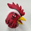 Red Rooster Latex Mask for Halloween Cosplay and Dance Parties