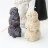 85AD 3D Stacked Animal Mold Adorable 3D Deer Elephant Kitten Bird Silicone Mould for Homemade Cake Chocolate Crafts