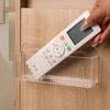 Fashion Wall-mounted Cosmetic Storage Box Transparent Acrylic Bathroom Shelves Grid Mirror Cabinet Storage Rack