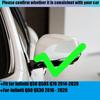 For Infiniti QX30 Q50S Q50 Q60 Q70 2014- ABS Car Rearview Side Mirror Cover Wing Cap Exterior Door Trim Replacement Parts
