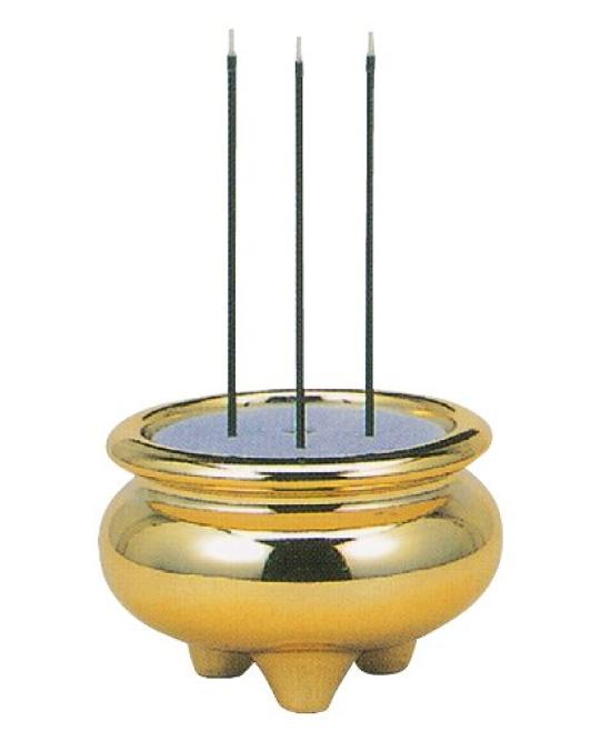 

3-inch electronic incense sticks, gold base