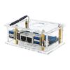 Orange Pi RV2 Kit: Copper Heatsink, Acrylic Case, Fan, Power Adapter