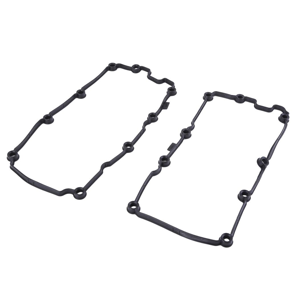 1Pair Engine Valve Cover Gasket Replaces 059103483N 059103483M for Au-di A6 Por-sche V-W Tou-areg 2.7 3.0
