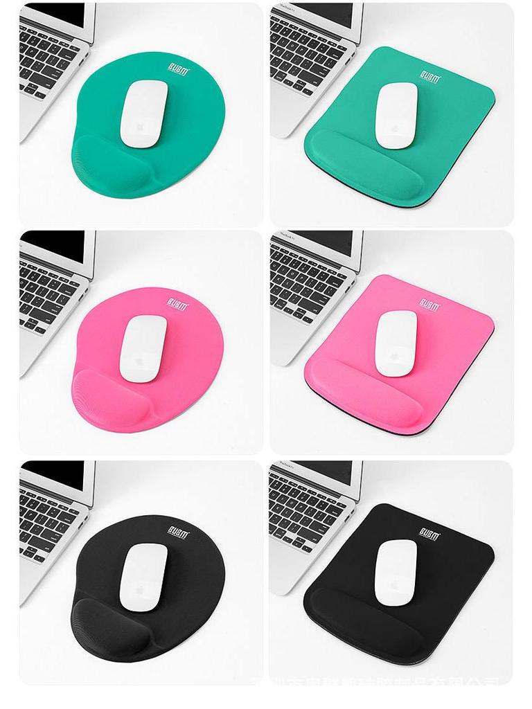 Memory Foam Mouse Pad with Silicone Wrist Support - Available In Large, Medium, and Small Sizes