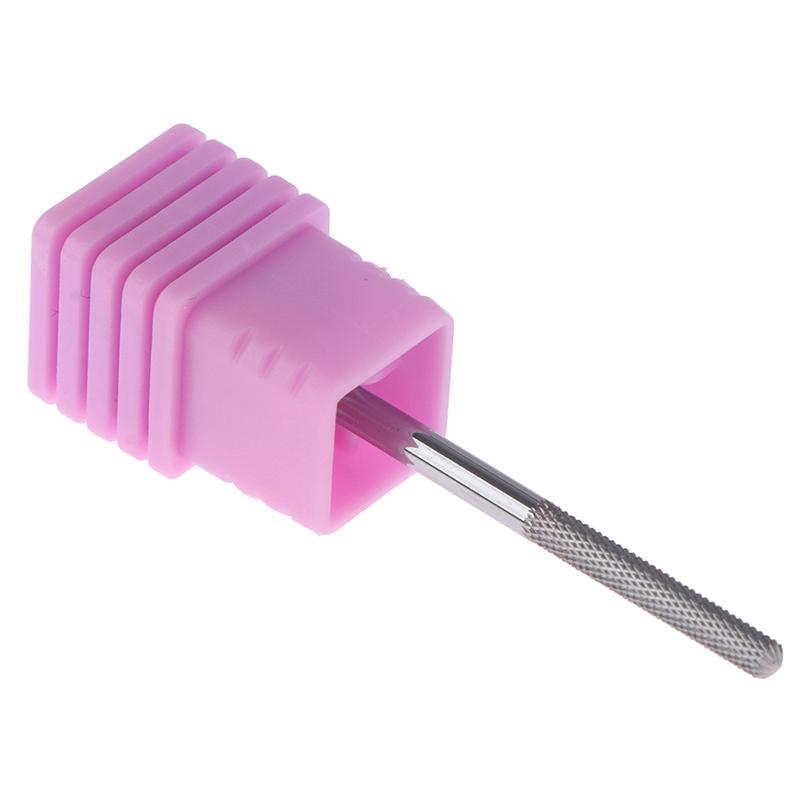 Tungsten Steel Nail Drill Bit Nail File Carbide Nozzle Gel Remover Nail Cleaner Millings Bit