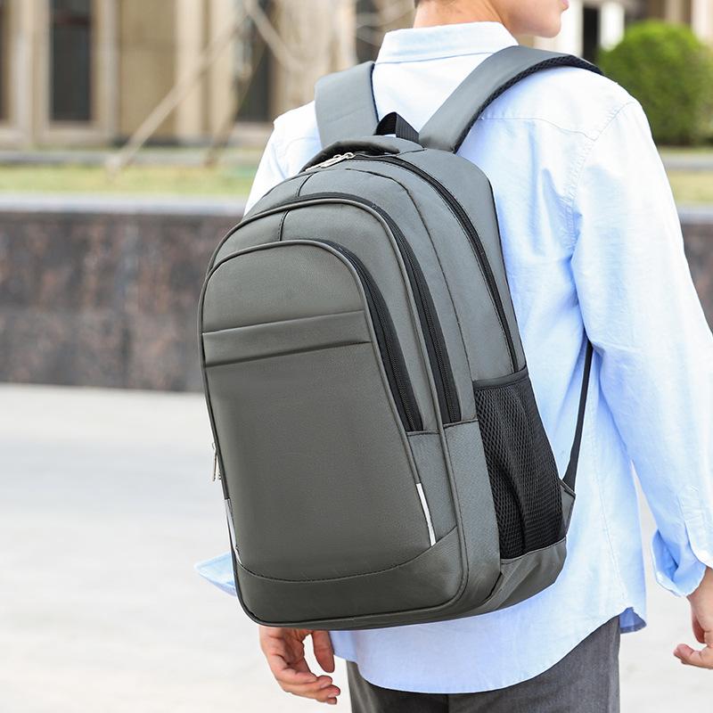 Schoolbag Men's Business Backpack 1011 Simple Casual Computer Backpack USB Charging Student Bag Fashion Backpack Men's