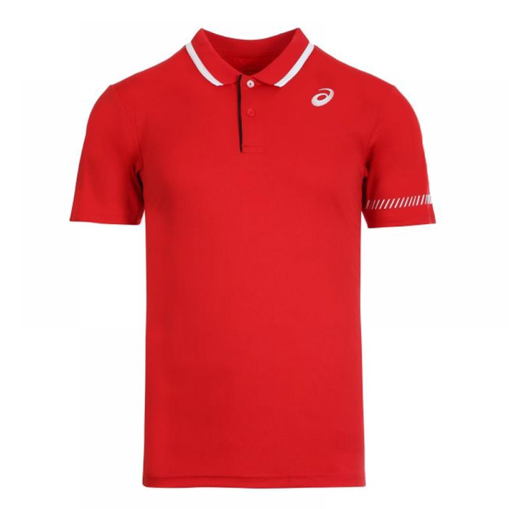 

ASICS Coat M Рубашка поло 2041A138601 Мужская футболка с коротким рукавом и воротником