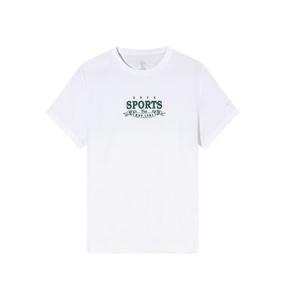 Comfortable Casual Simple Letter Versatile Short Sleeve T-Shirt Women Tops Snow-White 162538113-1