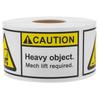 1 Roll Heavy Duty Package Labels of Caution Stickers for Moving Boxes, Logistics, and Warehouse Management with High Strength Adhesive for