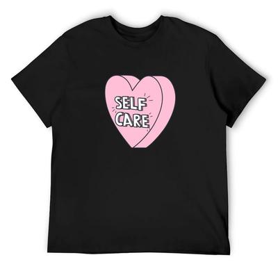 Self Care T-Shirt Essential T Shirt for a Boy Vintage Graphics Mens T Shirt Graphic