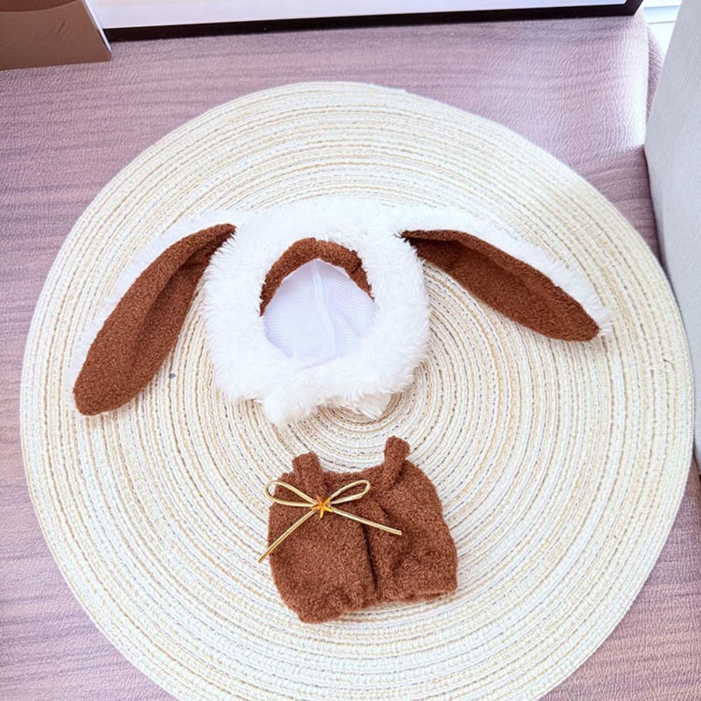 

Мультяшный кролик Лабубу Боди для куклы Длинноухий 17 см Плюшевая одежда для кукол Хлопковые аксессуары для кукол Style 2