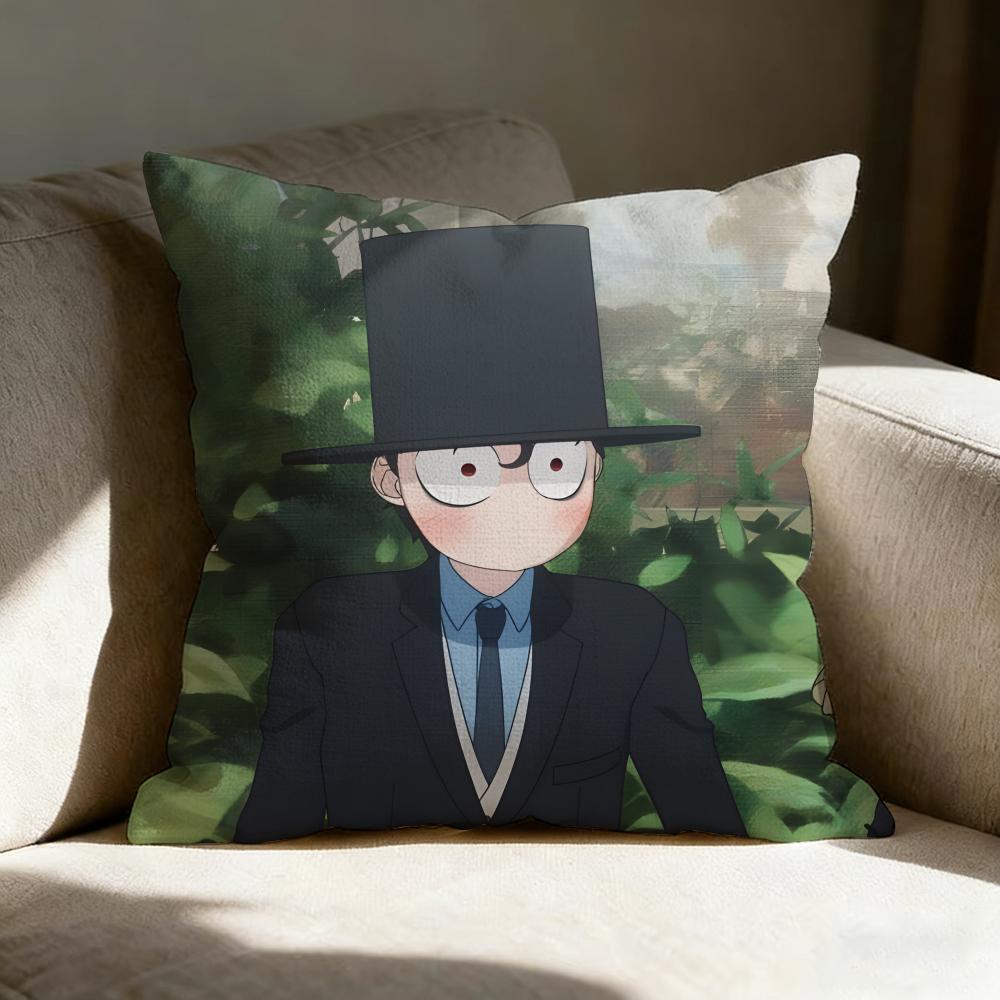 The Duke Of Death And His Maid Pillow Case Linen Pillow Covers Cover For Couch Living Room Bench Patio Floor Linen Home Decor