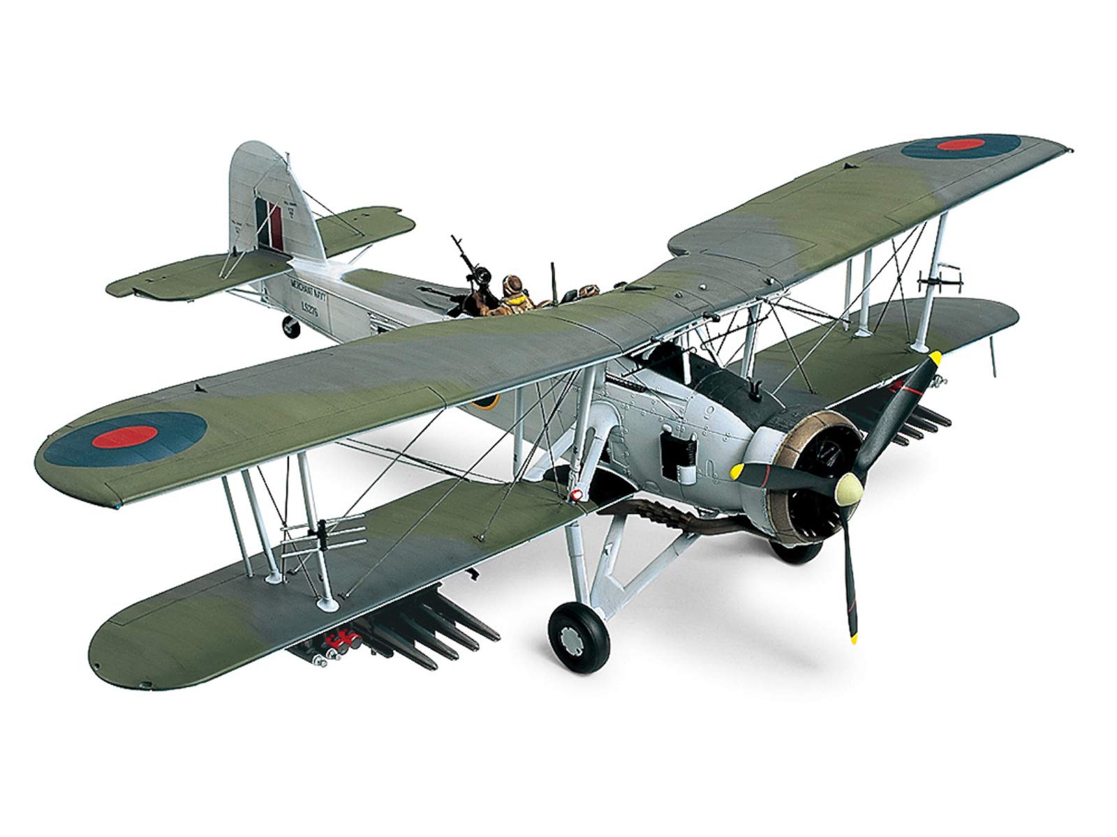 

Tamiya 1/48 Masterpiece Series No. 99 Royal Navy Fairey Swordfish Mk.II Plastic Model Kit 61099